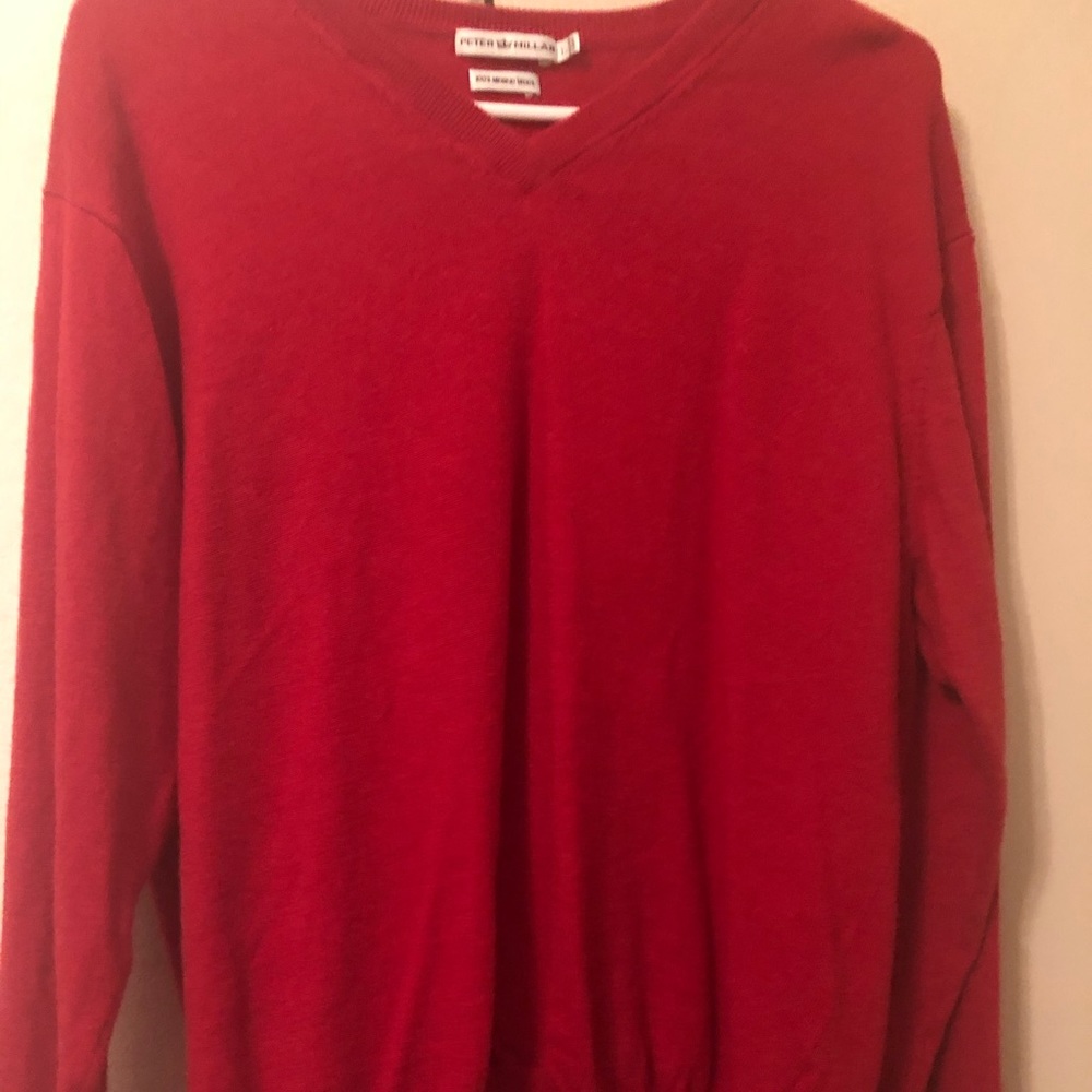 Red sweater